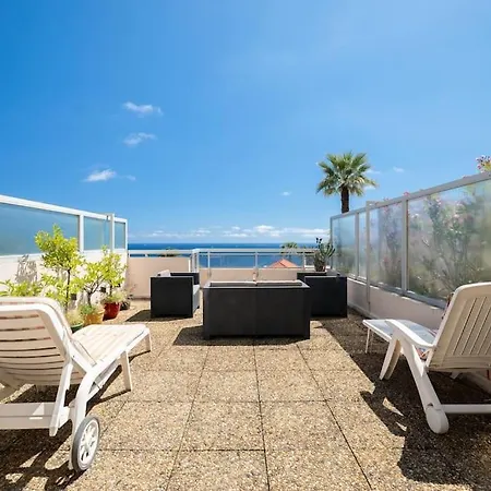 Le Neptune - Vue - Grande Terrasse - Parking Prive *