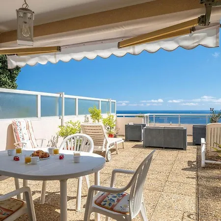 Le Neptune - Vue - Grande Terrasse - Parking マントン