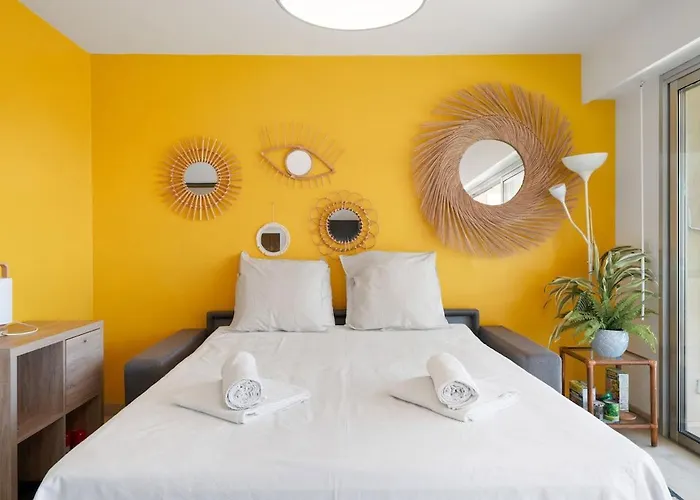 Le Neptune - Vue - Grande Terrasse - Parking Apartment *