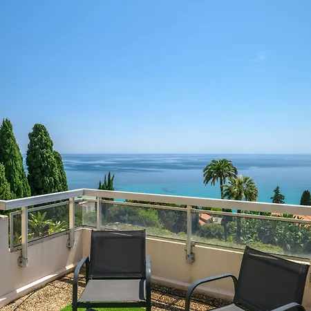 Appartement Le Neptune - Vue - Grande Terrasse - Parking Menton