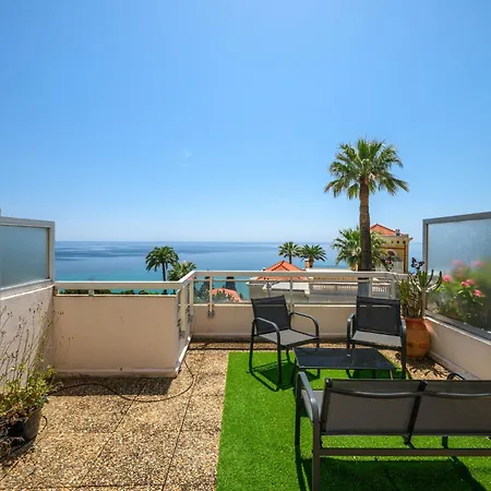 Le Neptune - Vue - Grande Terrasse - Parking * Menton
