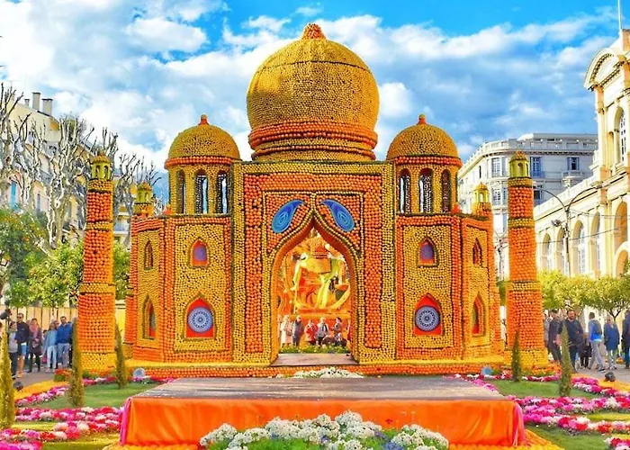 Le Neptune - Vue - Grande Terrasse - Parking Menton